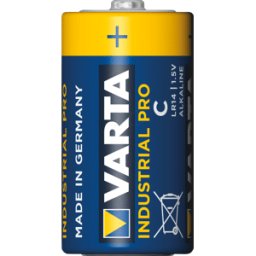 VARTA VAR IND1 BABY - Industrial PRO, pila alcalina C (Baby), paquete de 1
