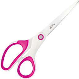 LEITZ 53192023 - Quality scissors, WOW, titanium, 205 mm, pink
