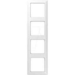 JUNG JG AS584 - Marco, 4x, Serie AS, Blanco Alpino