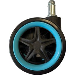 LC POWER LC-CASTERS-8BLB - LC-Power CASTERS-8BLB, ruedas para silla de juegos, juego de 5