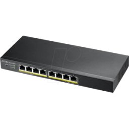 ZYXEL GS1915-8EP - Switch, 8 puertos, Gigabit Ethernet, PoE+