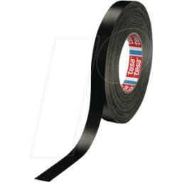 TESA 04651SW-19 - Cinta de tejido tesaband® Premium, tejido abierto, 19 mm (negro)