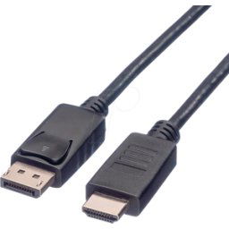ROLINE 11045781 - Cable DisplayPort 1,1, DP-HDMI, 1080p 60Hz, 2,0 m..
