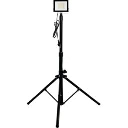 MÜLLER LICHT MLI 21600059 - Foco LED para obras Boston, 50 W, 5750 lm, 4000 K, IP65, tripod
