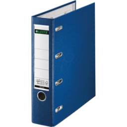 LEITZ 10120035 - Doble carpeta PP, a4, 2x a5 transversal, azul