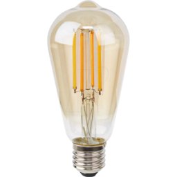 NEDIS N WIFILRF10ST64 - Smart Light, lámpara, E27, 7 W, WiFi, filamento