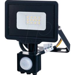 OPTONICA OPT 5954 - Foco LED, 10 W, 800 lm, 2700 K, IP65, sensor
