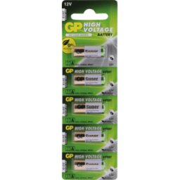 GP-BATTERIES GP 10023AC5 - Pila alcalina, 23 A, paquete de 5