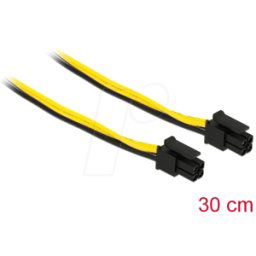 DELOCK 85758 - Cable Power Micro Fit 3.0 conector de 4 clavijas > conector de 3