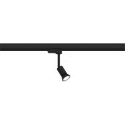PAULMANN PLM 95529 - Rojo carril ProRail3 Purell, GU10, máx. 10 W, dimm, negro