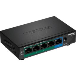 TRENDNET TRN TPE-TG52 - Switch, 5 puertos, Gigabit Ethernet, PoE+