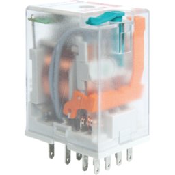 RELPOL RPL R4N 5024WTL - Relé industrial monoestable, THT, 0,005 a, 4 contactos inversore