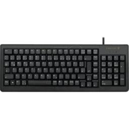 CHERRY G84-5200LCMDE-2 - Teclado, USB, negro, compacto