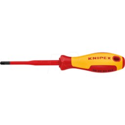 KNIPEX KN 98 25 02 SLS - Destornillador empuñadura de varios componentes, ranura e
