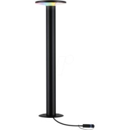 PAULMANN PLM 94750 - Placa de luz de bolardo plug & Shine, 5 W, RGBW, IP44, Zigbee