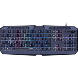 SPEEDLINK SL-670004-BK - Teclado para juegos, USB, RGB