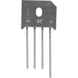 NB KBU6A - Rectificador de puente, 50 V, 6 A.
