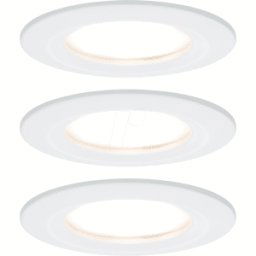 PAULMANN PLM 93496 - Foco empotrado led NOVA 3 x 6,5 W, 2700 W, blanco mate