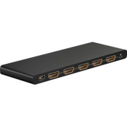 GOOBAY 58483 - HDMI Splitter de 4 puertos, 4K a 60Hz