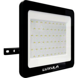 LUXULA LX-400153 - Proyector LED, 50 W, 4000 K, 5000 lm, negro, IP65