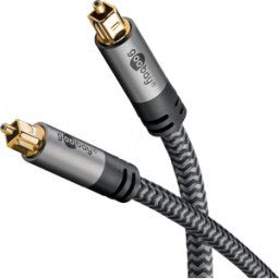 GOOBAY 65304 - Cable Toslink, conector Toslink, 1 m
