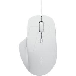 RAPOO N500 WS - Ratón (ratón), USB, blanco