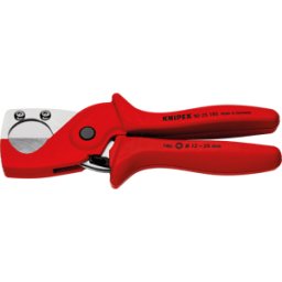 KNIPEX KN 90 25 185 - Cortatubos, 185 mm, para tubos de plástico y compuestos