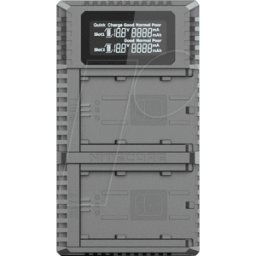 NITECORE NC LGUSN4PRO - Cargador para pilas para cámara Sony, 2 bahn