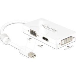 DELOCK 62630 - Adaptador DisplayPort, conector Mini DP a VGA/ HDMI/ DVI
