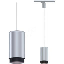 PAULMANN PLM 95403 - ProRail3 Pendel Corus, E27, máx. 50 W, dimm, plateado