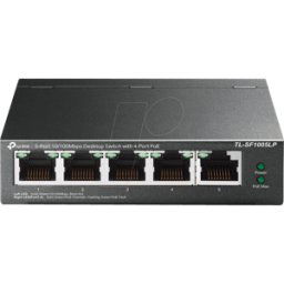 TP-LINK TPLINK SF1005LP - Switch, 5 puertos, Fast Ethernet, PoE