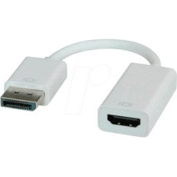 ROLINE 12033134 - Adaptador DisplayPort, conector DP a conector HDMI