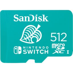 SDSQXAO512GGNCZN - Tarjeta de memoria microSDXC de 512 GB, SANDISK nintendo