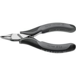 KNIPEX KN 64 62 120 ESD - Alicates de corte frontal ESD, 35° curvados, 120 mm