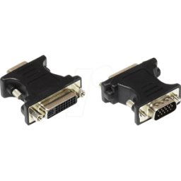 GOOD CONNECTIONS GC DVI-VGA - Adaptador DVI, conector hembra DVI-I a conector macho VGA
