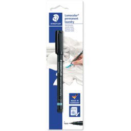 STAEDTLER 319LM9 - Marcador de lavandería, 0,6 mm, negro