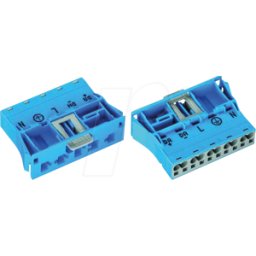WAGO 770-2115 - WINSTA® MIDI, conector de 5 pines, snap-in
