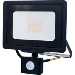 OPTONICA OPT 5959 - Foco LED, 30 W, 2400 lm, 4500 K, IP65, sensor