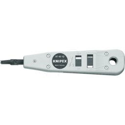 KNIPEX KN 97 40 10 - Herramienta de inserción, LSA Plus, 175 mm, para UTP y ca