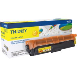 TONER TN 242Y - Tóner, Brother, amarillo, TN-242, original