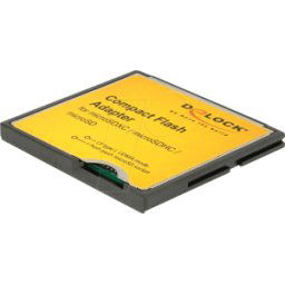 DELOCK 61795 - Lector de tarjetas, interno, Compact Flash, microSD