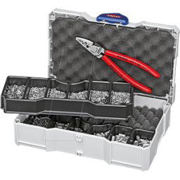KNIPEX KN 97 90 05 - Surtido de engaste, terminales de cable no aislados