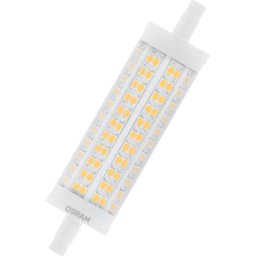 LEDVANCE GMBH OSR 075432697 - Bombilla LED STAR LINE R7S, 17,5 W, 2500 lm, 2700 K, 118 mm