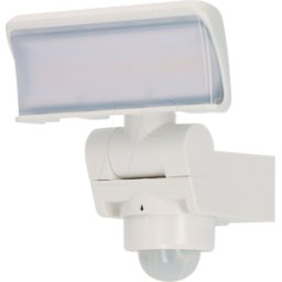 BRENNENSTUHL BRE 1178080210 - Foco LED, 20 W, 1680 lm, 3000 K, blanco, con detector de movimie