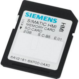 SIEMENS SIMATIC SD 2GB - Tarjeta de memoria SIMATIC HMI, 2 GB, interior