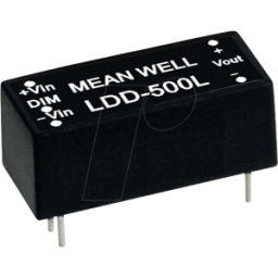 MEAN WELL MW LDD-350LW - Transformador LED, 2 - 32 V, 350 mA, con hilos
