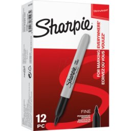 SHARPIE S0810930 - Marcador permanente, F, paquete de 12