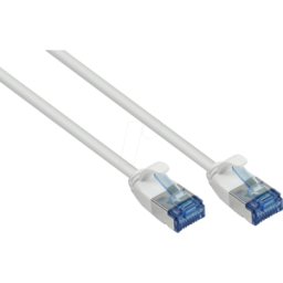 GOOD CONNECTIONS GC 8060-HS030W - Cable de interconexiones Cat.6a, U/FTP PiMF, Slimline, 3m, blanc