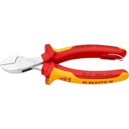 KNIPEX KN 73 06 160 T - Alicates de corte diagonal compactos VDE, X-CUT®, 160 mm