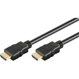GOOBAY 60622 - Cable HDMI™ de alta velocidad con Ethernet, 4K@60Hz, 2,0m, negro